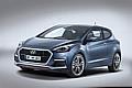 Die Turboversion des Hyundai i30 erkennt man an der modifizierten Frontpartie mit roter Leiste, 18-Zoll-Rädern und am doppelten Endrohr. Foto: Hyundai/dpp-AutoReporter